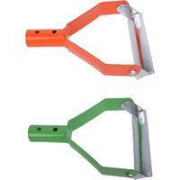 Garden Stirrup Hoe Scuffle Hoe Stirrup Hoe Garden Hoe Heavy Duty Carbon Steel Efficient Scuffle Loop Hoe for Weeding Gardening