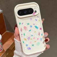 Stars Ocean Printed TPU Phone Case For Google Pixel 10 9 8 Pro 9A 8A 10 9 Pro XL Pixel 7A 8 7 Pro Shockproof Soft Silicone Cover