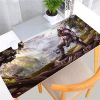 Large Size Mouse Pad God of War Gaming Accessories Keyboard Mausepad Computer Pc Gamer Cabinet Deskmat Anime Rubber Mousepad XXL