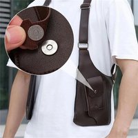 Underarm backpack men's tactical vest chest pocket retro style phone bag 1