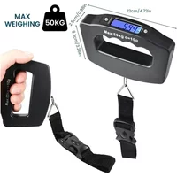 Hanging Scales Digital Luggage Scale Electronic Portable Suitcase Travel Weighs With Backlight Electronic Travel