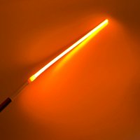 Super Slim 3mm COB LED Strip 5V 12V 24V Flexible LED Tape Lamp Orange 1800K For Car Backlight Lights 10cm 20cm 30cm 50cm 5m 50m