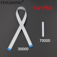 For PS2 30000 70000 Power Switch Cable Power ON OFF Reset Button Flex Ribbon Cable for PS2 SCPH 30000 70000 Repair Parts