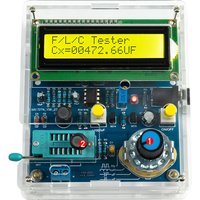 Capacitance Inductance Tester DIY Electronic Kit Frequency Measurement Display PCB DIY Soldering Project Practice Solder