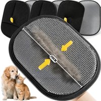 Reusable Electrostatic Pet Hair Removal Mitts Cat Dog Hair Collection Brush Sticking Device Home Hair Scraper Grooming Gloves