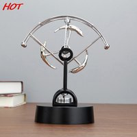 Parachute Sector Perpetual Motion Desk Decor Newton Pendulum Balls Chaos Swing Ornament Child Physics Scientific Education Toys
