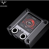 Bykski Granzon Copper CPU Water Block For INTEL LGA1800/1700/1200/115X Cooler AMD Ryzen AM4 AM5 With Display Screen GAISC/GAMSC