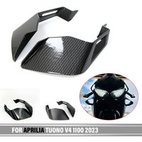 Universal Downforce Racing Spoiler Aero Winglets For Aprilia Tuono V4 1100 2023 Side Wind Deflector Windshield Aerodynamic Wing