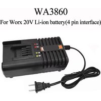 WA3860 Li-ion Battery Charger For Worx 20V WA3551 WA3572 WA3550 WA3553 WG629 WA3760 WA3880 Power Tool Accessories Parts image 4