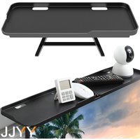 JJYY – étagère de rangement supérieure pour écran TV, organisateur de moniteur, support pratique pour le rangement à domicile, ordinateur de bureau, support multifonctionnel 1 pièce