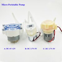 1PC Micro 320/ 260/ 500 Motor water Peristaltic Pump DC 3.7V-5V Self-priming Pump / DC 6V-12V extrusion pump