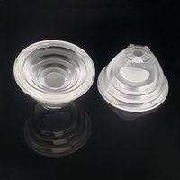 #AIEL-4508 High quality Led Optical Lens, Focuse lens, Size 45X29.06mm, 8 Degree Concave Clean surface, PMMA materials