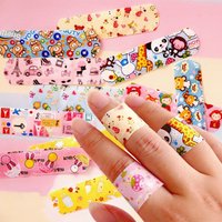 10-720pcs Cartoon Animal Pattern Band Aid Hemostasis Adhesive Bandages First Aid Emergency Kit Wound Plaster Patches for Kids