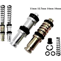 Motorcycle Scooter Clutch Brake Pump 11/12.7/14/16mm Piston Plunger Repair Kit Set Master Cylinder Piston Rigs Repair Accessory