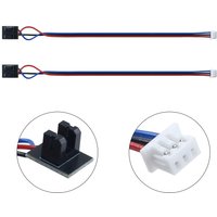 2Pcs Filament Detection Sensor Replacement for Anycubic Kobra S1 S1 Combo S1C Series 3D Printers Filament Break Runout Sensor