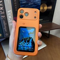Odpowiedni do iPhone 17 Pro Max Kolorowy Ekran Wielofunkcyjne Etui AI z Wyświetlaczem 3.0 cala Ochronne Etui na 17 Pro/16 RO/15 Pro/14/13