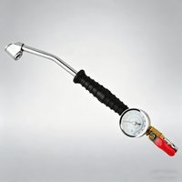 Car Van Bike Tire Inflador neumatico calibrador de presion Auto Parts 220PSI Air Tyre Pressure Inflator Gauge Valved Compressor