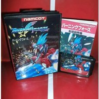 Burning Force Game Card with Box and Manual for 16 Bit Sega MD Megadrive Genesis System