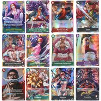 One Piece Card English Anime card Holographic Luffy Shanks 10000 Edward Newgate Donquixote Doflamingo Collection Cards