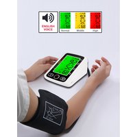 Professional Automatic Upper Arm Sphygmomanometer with BP Cuff Digital Upper Arm Blood Pressure Monitor With Voice
