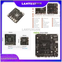 Radxa Orion O6N for Chipboard a Smaller Cheaper 12-core Cortex-A720 A50 Armv9 Nano-ITX SBC Based on CIX P1 CD8160 SoC for