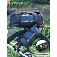 AliExpress NONE NEWBOLER Aluminum Alloy Adjustable Bicycle Luggage Carrier Universal Bike Rear Shelf Suitable Bike Bag Bikepacking Accessories