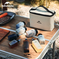 Naturehike Camping Kitchen Seasoning Jar Camping Outdoor Cooking BBQ Picnic Seasoning Spice Storage Jars Organizers Bottles Set
