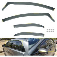 4pcs Tint Window Wind Rain Sun Guard Deflectors Protector Sheet For Honda Civic MK9 9th 9 Gen Hatchback 5-Door 2012-2017