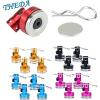 Body Posts Magnet Invisible Fixed Mount with Clip for 1/10 RC Car Axial SCX10 Traxxas TRX4 D90 D110 HSP Drift Sakura Redcat