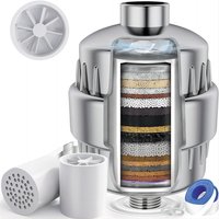 Impeller rotating fan 10-25 layers 24-stage filtration set, shower water purifier, shower filter
