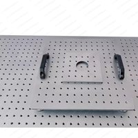 300x300mm High Magnetic Permeability Optical Flat Plate Optical Stainless Steel Breadboard Steel Optical Workbench