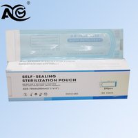 AG 30PCS/Pack Self-Sealing Sterilization Pouches Disposable Dental Sterilization Bags Storage Bag Dentistry Materials Tools