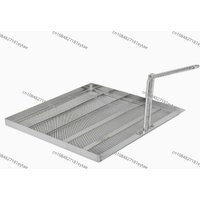 Commercial Fryer Filter, 13.75 × 13.75, 304 Stainless Steel