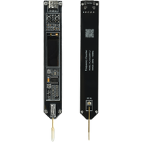 Frequency Counter Pen Type 200Hz-100MHz RF Signal Frequency Meter High Precision for MF HF VHF FM MCU Oscillator Calibration