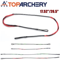17.52/26.5 Inch Bow String 20 Strands High Performance Crossbow Replacement String Archery Hunting Accessories