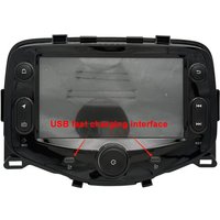 Android 16 Auto Car Radio For Toyota Aygo Peugeot 108 Citroen C1 2014-2021 Multimedia Video Player Navigation Stereo GPS tools