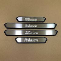 For Ford Ranger 2027 2026 20252024-2021 2020-2011 Door Sill Plate Strips Stainless Steel Plastic Interiors Accessories Auto Part