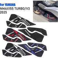 For YAMAHA NMAX155 N-MAX155 NMAX 155 TURBO V3 2025 Motorcycle Accessories Footrest Rubber Anti Slip Footrests Footpads