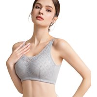 2568 Mastectomy Recovery Bra Strong Breathability Women Pocket Breast Form Pads Included Adjustable Cotton Breathable Comfort