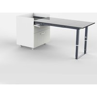 Two-foot Folding Track Hidden Drawer Kitchen Side Table Slide Multi-section Track Folding Pull Out Table Rail