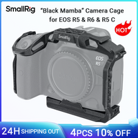 SmallRig Camera Cage for Canon EOS R5/EOS R5 C /EOS R6 Mirrorless Camera EOS R5 /R5 C /R6 Aluminum Alloy “Black Mamba” Full Cage