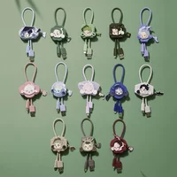 POP MART Skullpanda The Ink Plum Blossom Series -Data Cable Iphone Type-C Blind Box Guess Bag Desktop Decoration Cute Model Gift