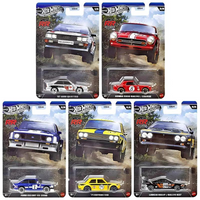 Hot Wheels RALLY RACERS Cars Lancia Rally 037 87 Audi Quattro ’71 Datsun 510 1/64 Metal Die-cast Model Toy Vehicles GDG44