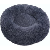 Super Soft Pet Dog Cat Bed Plush Full Size Washable Calm Bed Donut Bed Comfortable Sleeping Bed For Large Medium Small Dogs