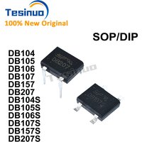 30PCS New DB157 DB207 DIP4 DB104S DB105S DB106S DB104 DB105 DB106 DB107 DB107S DB157S DB207S SOP4 Rectifier bridge pile In Stock