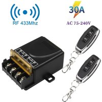 RF433Mhz Wireless Remote Control Switch 12V 24V 220V 110V Relay Receiver Transmitter for Water Pump Motor LED Electric Appliance