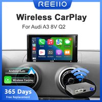 Wireless CarPlay Android Auto Module For Audi A3 8v Q2 8P S3 RS3 2012-2021 With Support OEM Aftermarket Camera