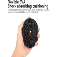 AliExpress NONE PU EVA Bike Handlebar Tape 5 Colors With 2 Plugs Bicycle Handle Belt Straps Shock Absorbing Non-Slip Handle Bar Wrap Straps