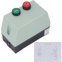 Magnetic Motor Starter Waterproof Flame Retardant Magnetic Switch Box Single Phase 220V 230V 9-13A