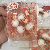 Crunchy Squishy Ball Stress Relief Squeeze Bag Crispy Handmade Balls Sensory Fidget Squeeze Ball For Adults Pressure Release